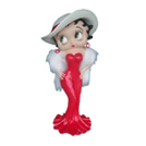 Betty Boop Madam In A Red Glitter Dress